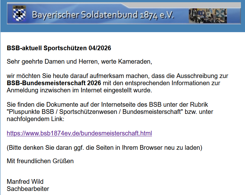 bsb bundesmeisterschaft 2026 info